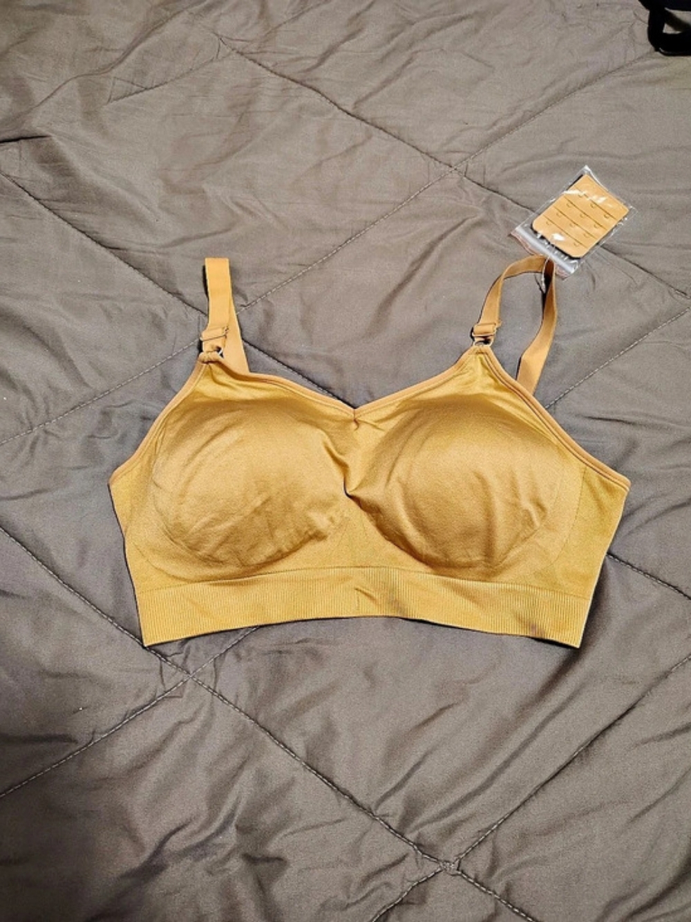 UNDEROUTFIT 454 Full Coverage Comfort Bra Yellow 34B